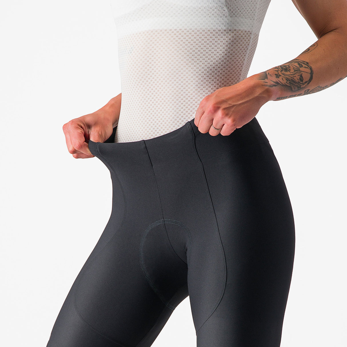 Pantaloncini donna Castelli Espresso DT - Nero - A