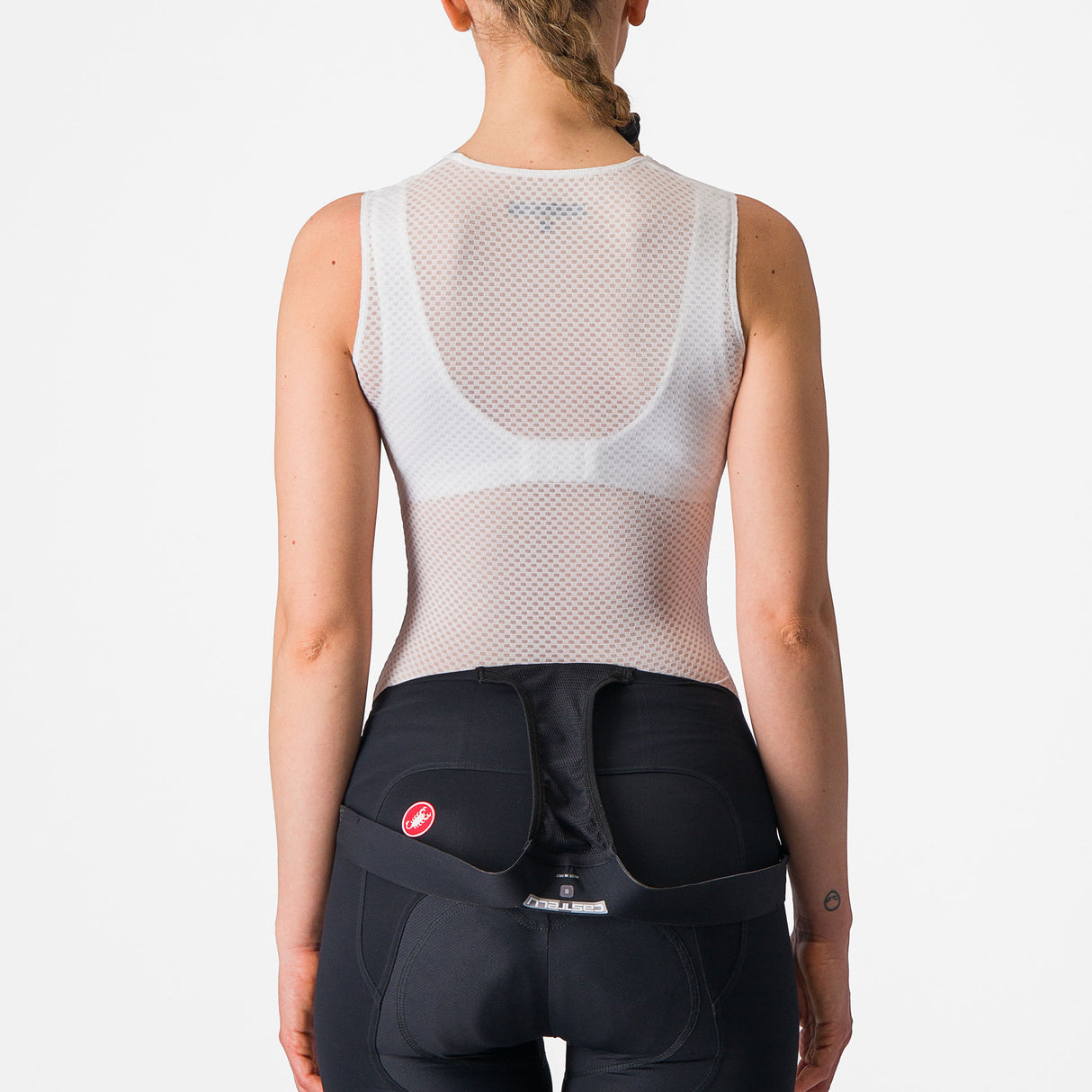 Maglia intima senza maniche donna Castelli Pro Mesh 4 - Bianco - F