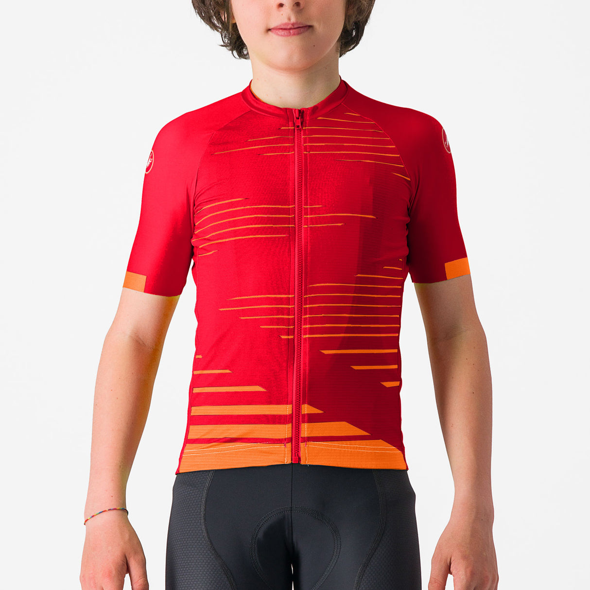 Maglia bambino Castelli Aero - Rosso - N