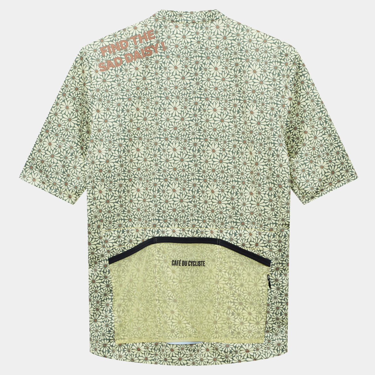 Maglia Cafe du Cycliste Fleurette - Verde - H
