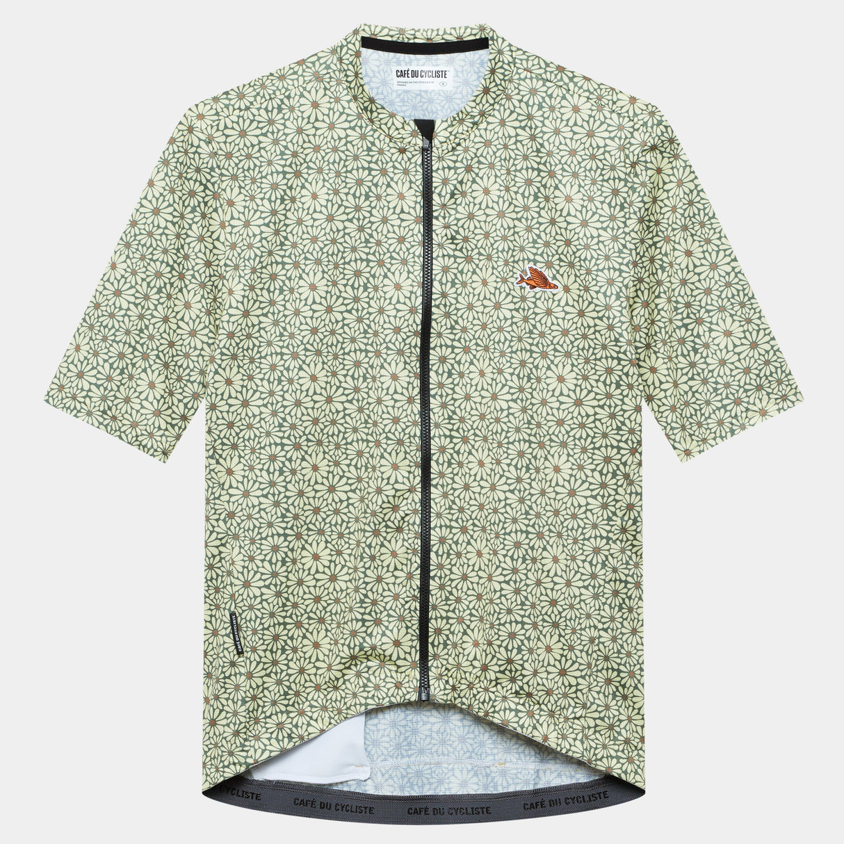 Maglia Cafe du Cycliste Fleurette - Verde - G
