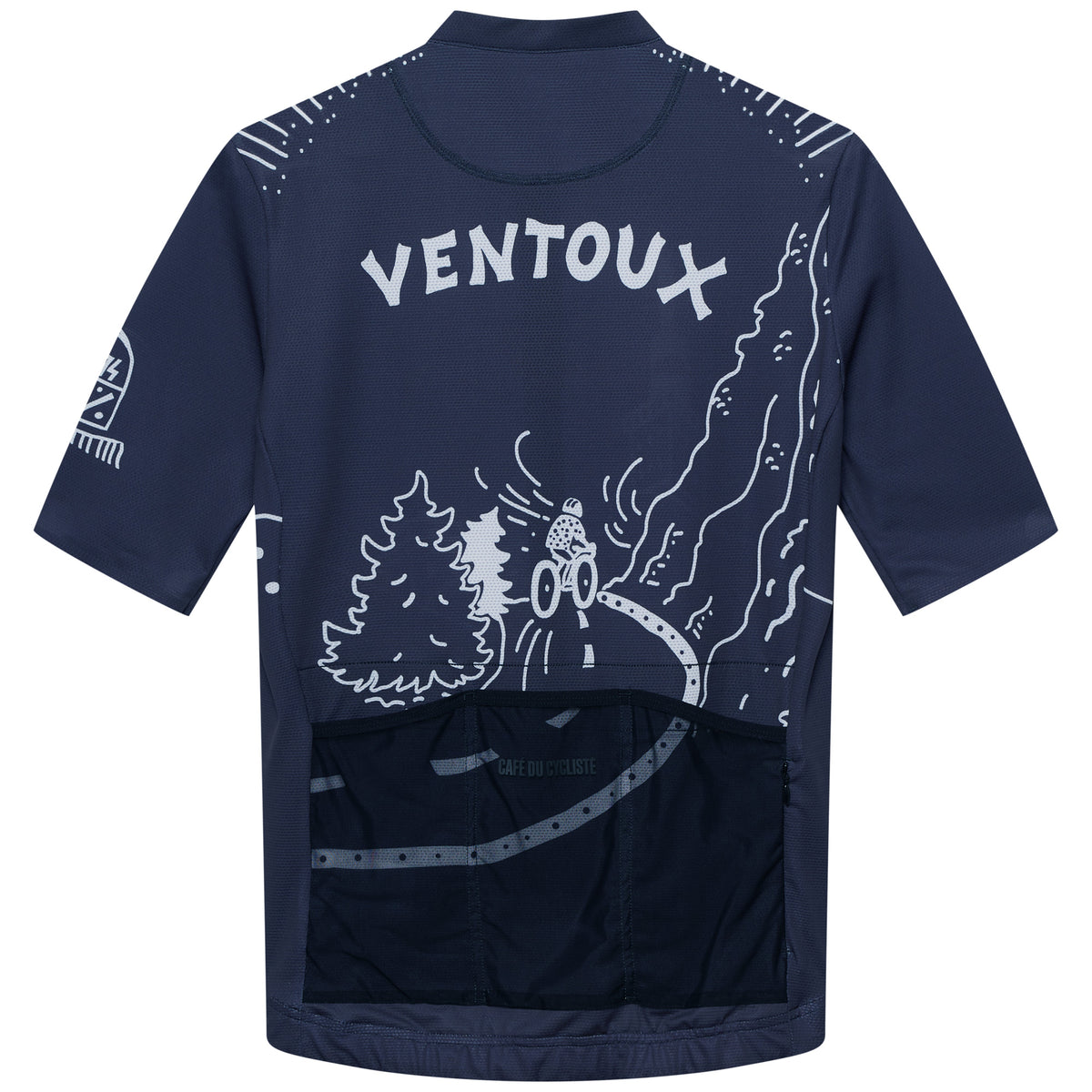 ウェア cafe du cycliste Cafe du Cycliste Ventoux jersey - Grey