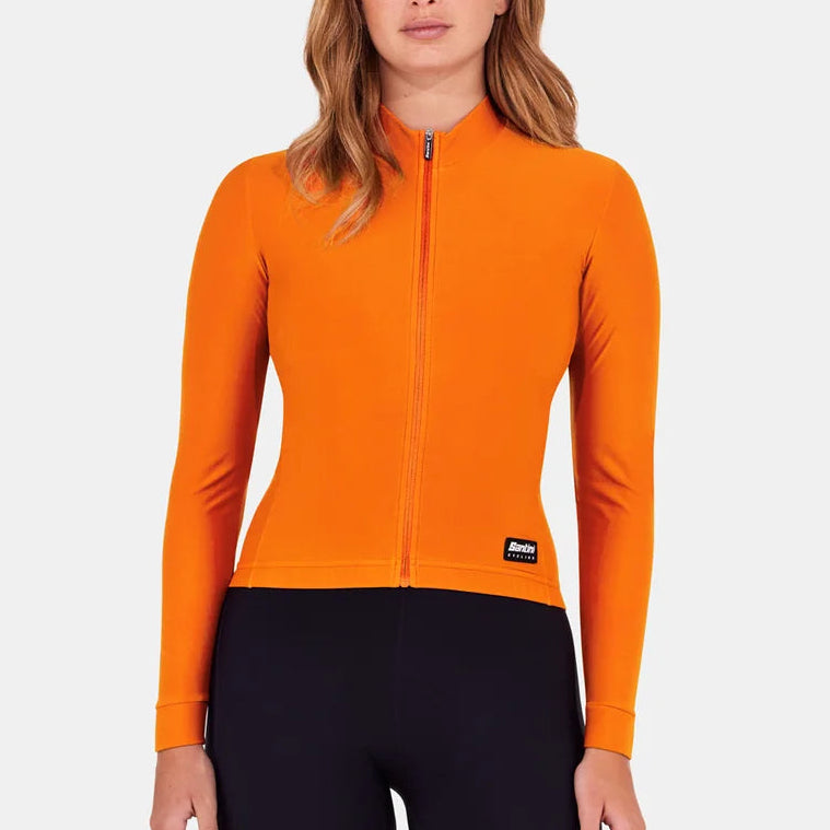 Maglia maniche lunghe Santini RTR - Arancio chiaro