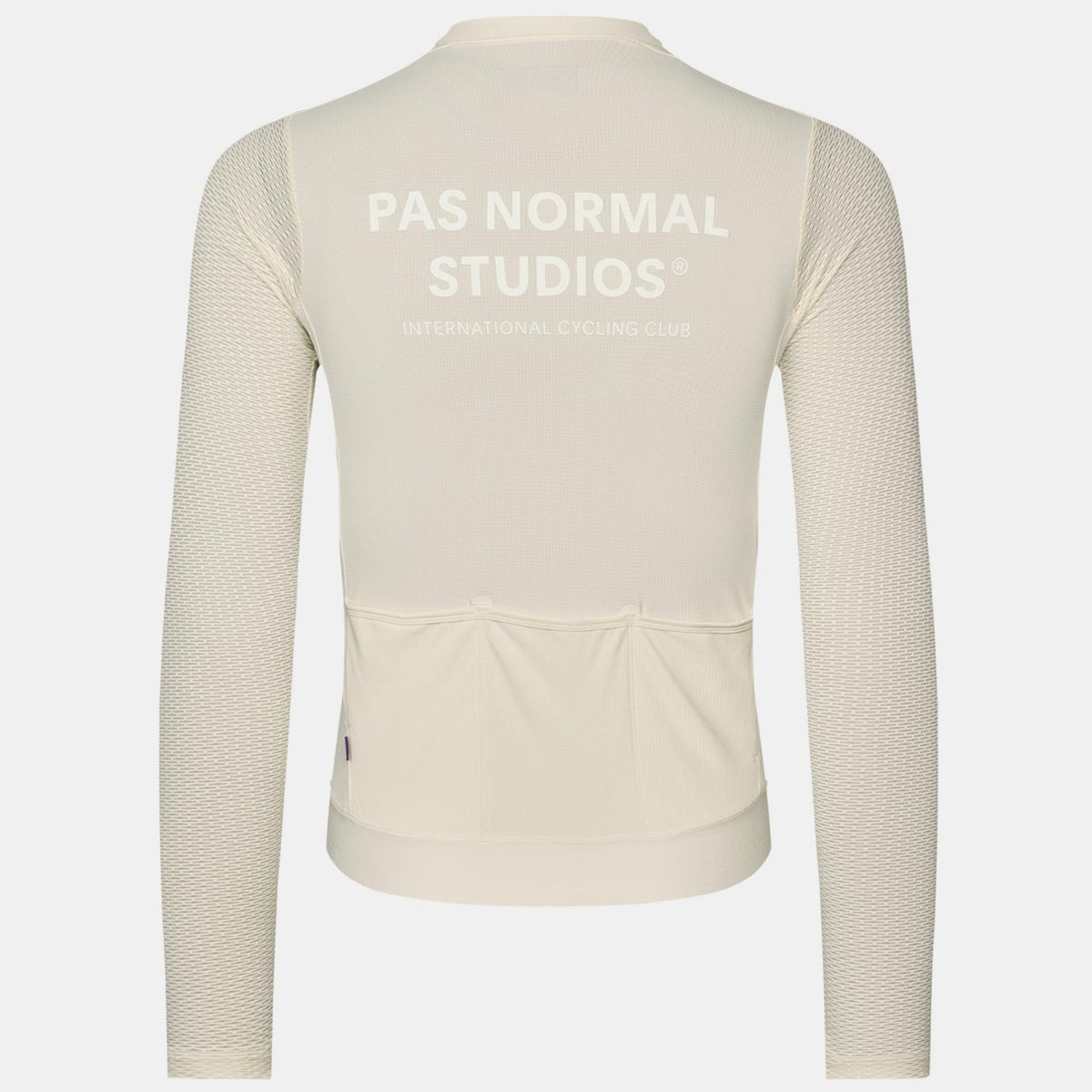 Langarmtrikot Pas Normal Studios Essential Light - Off White