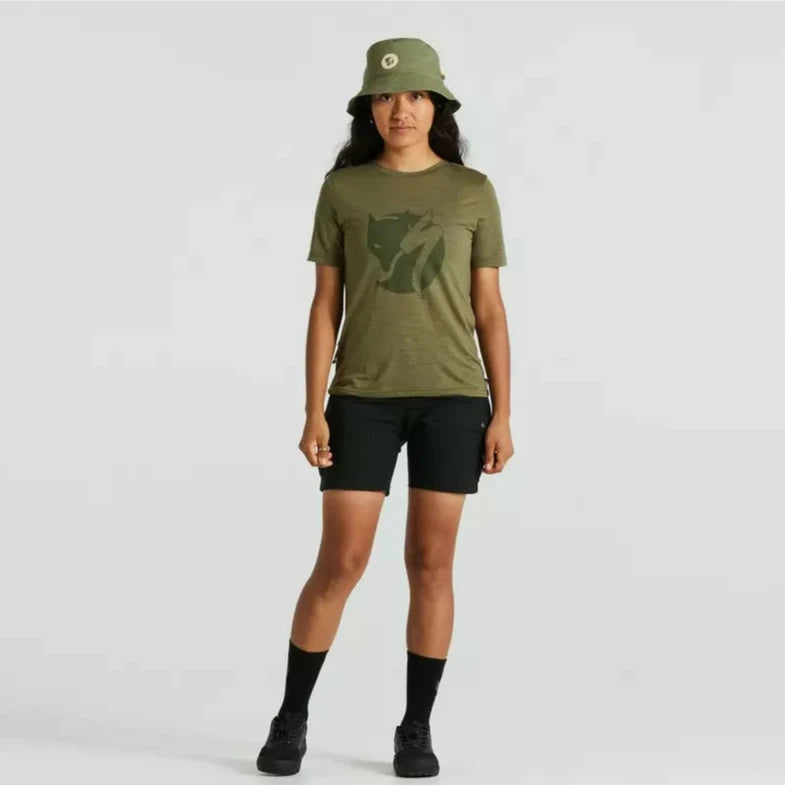 Pantaloni donna Specialized/Fjällräven Rider's Hybrid - Nero - B