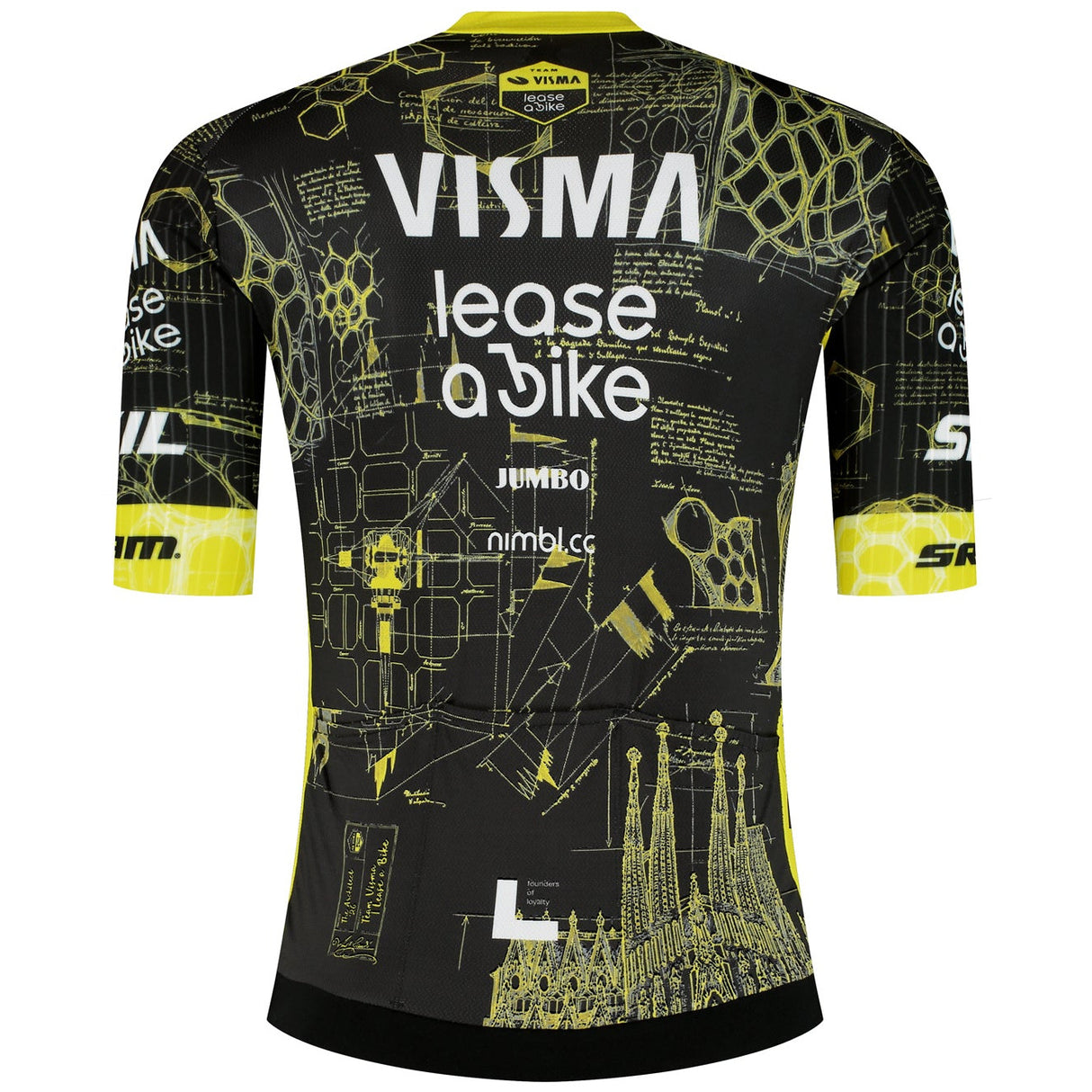 Trikot Team Visma Lease a bike 2026 Dream Like a Champion Premium Aero - Tdf