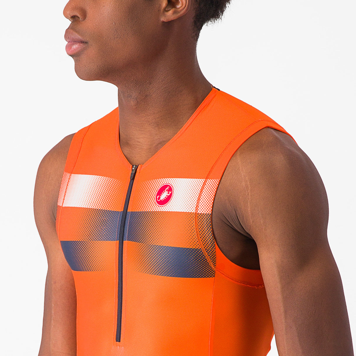 Maglia Castelli Free Tri 2 Top - Arancio - E