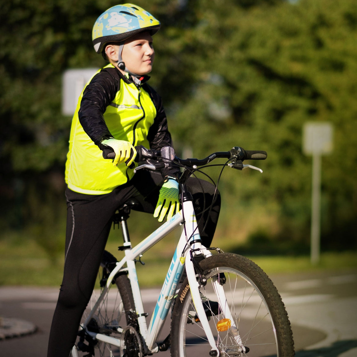 Calzamaglia bambino Force F reflex line - Nero - N