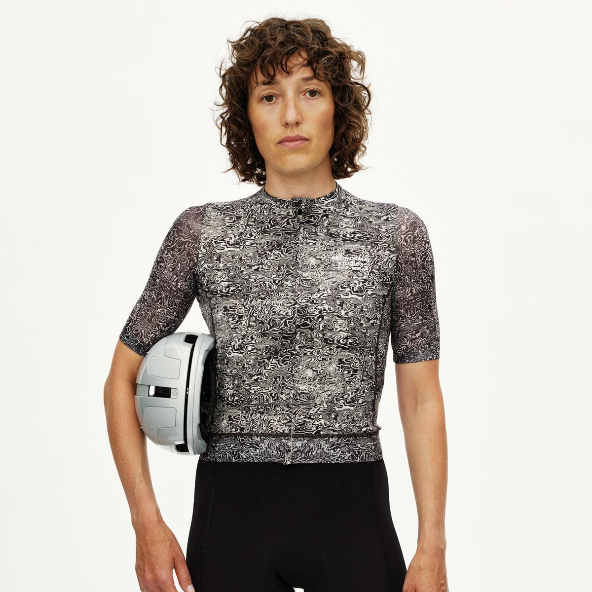 Maglia donna Pas Normal Studios Essential Light AOP Grain - Off White