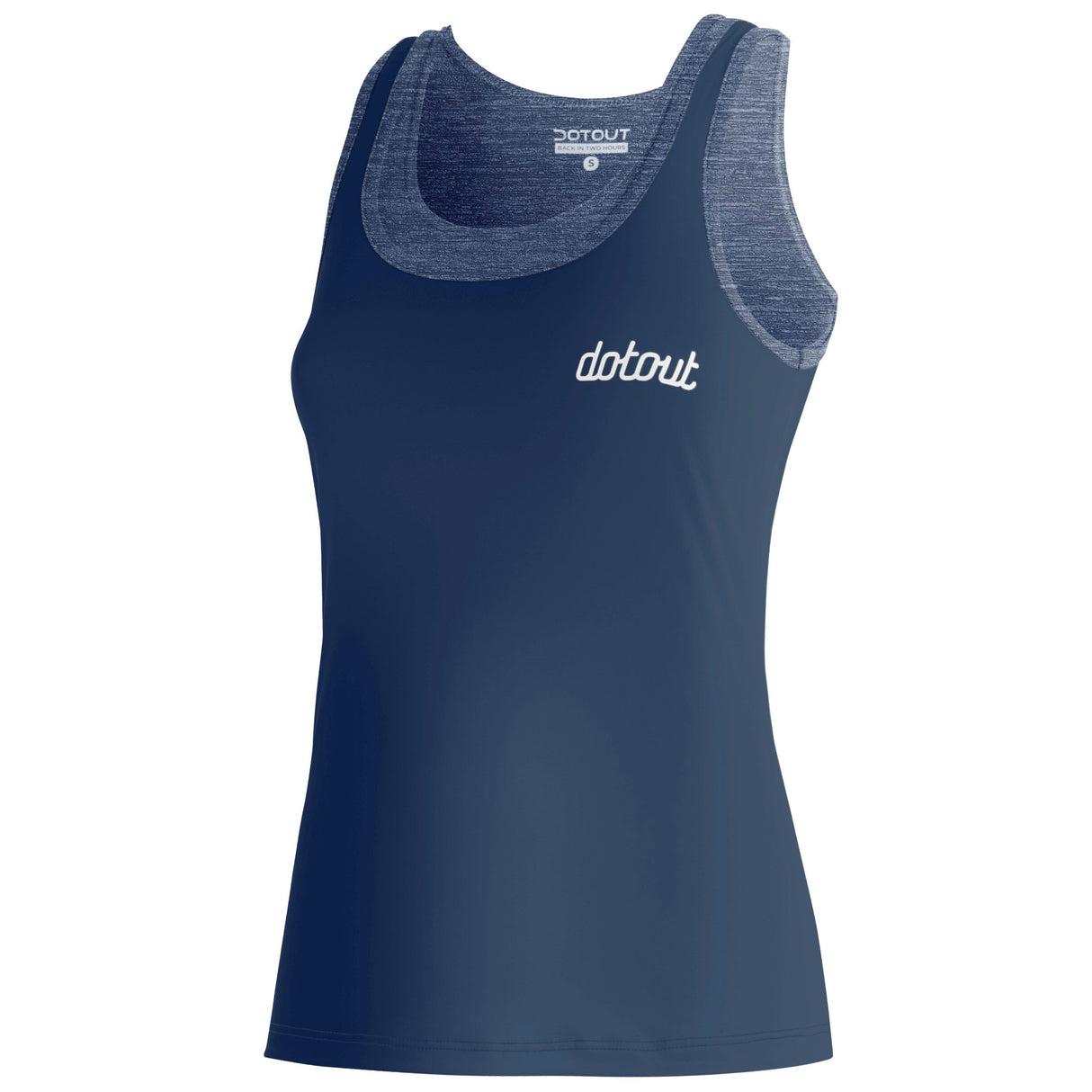 Top donna Dotout Flash - Blu - C