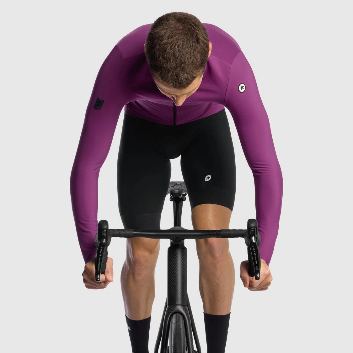 Maglia maniche lunghe Assos Mille GT Spring Fall C2 - Viola - M