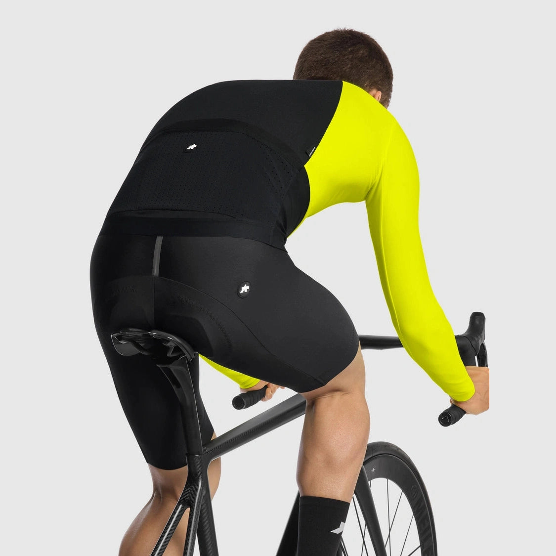 Maglia maniche lunghe Assos Equipe R Spring Fall S11 - Giallo - H