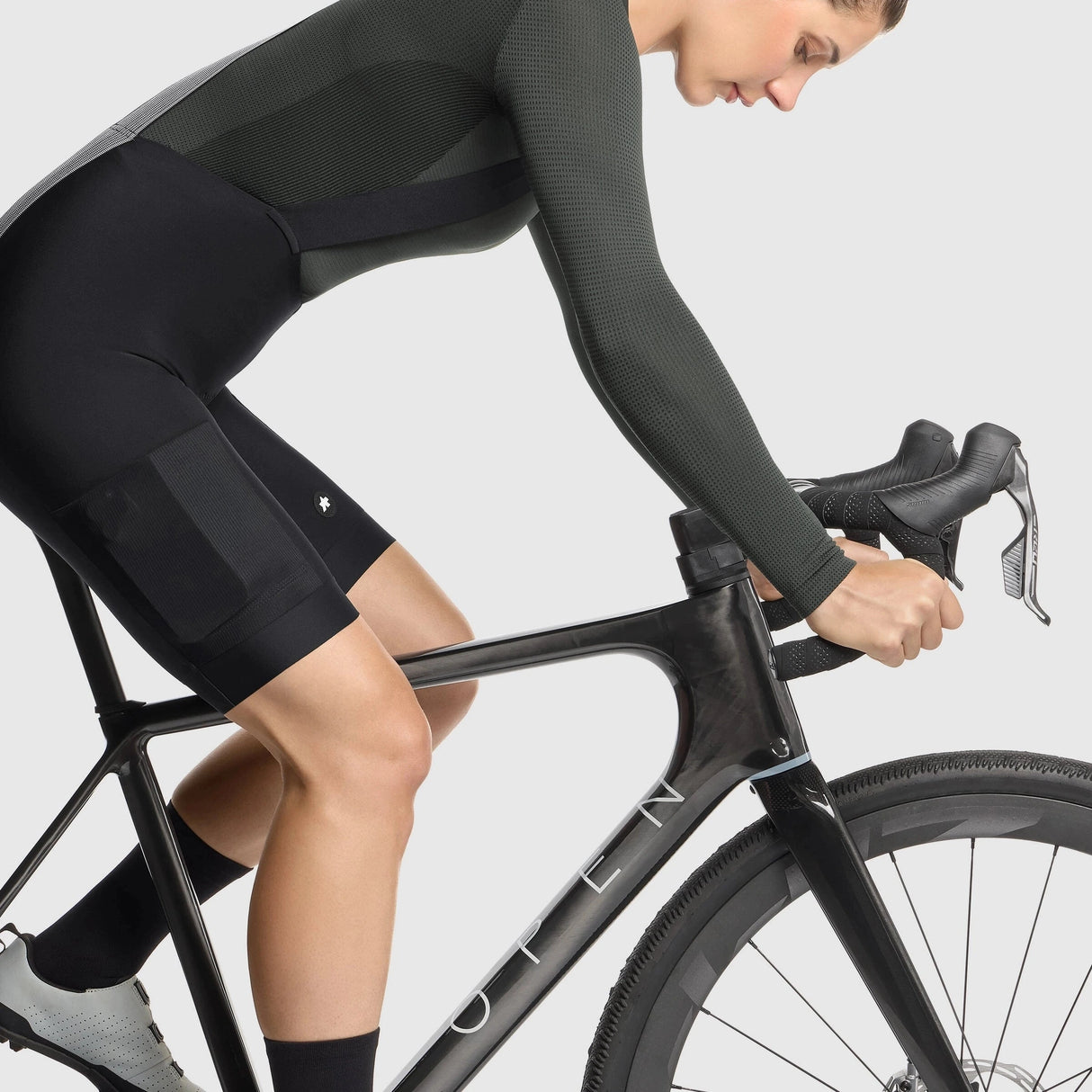 Salopette donna Assos Tactica Spring Fall T5 - Nero