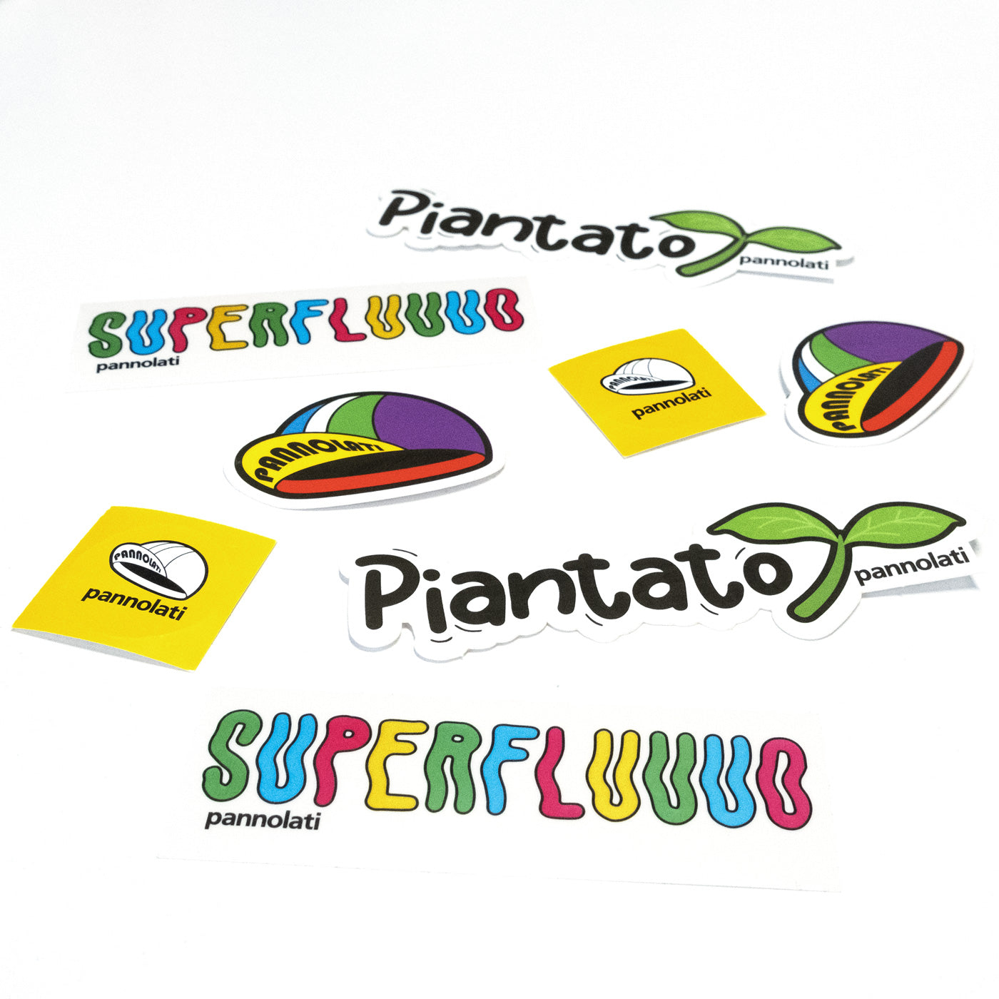 Pannolati stickers kit