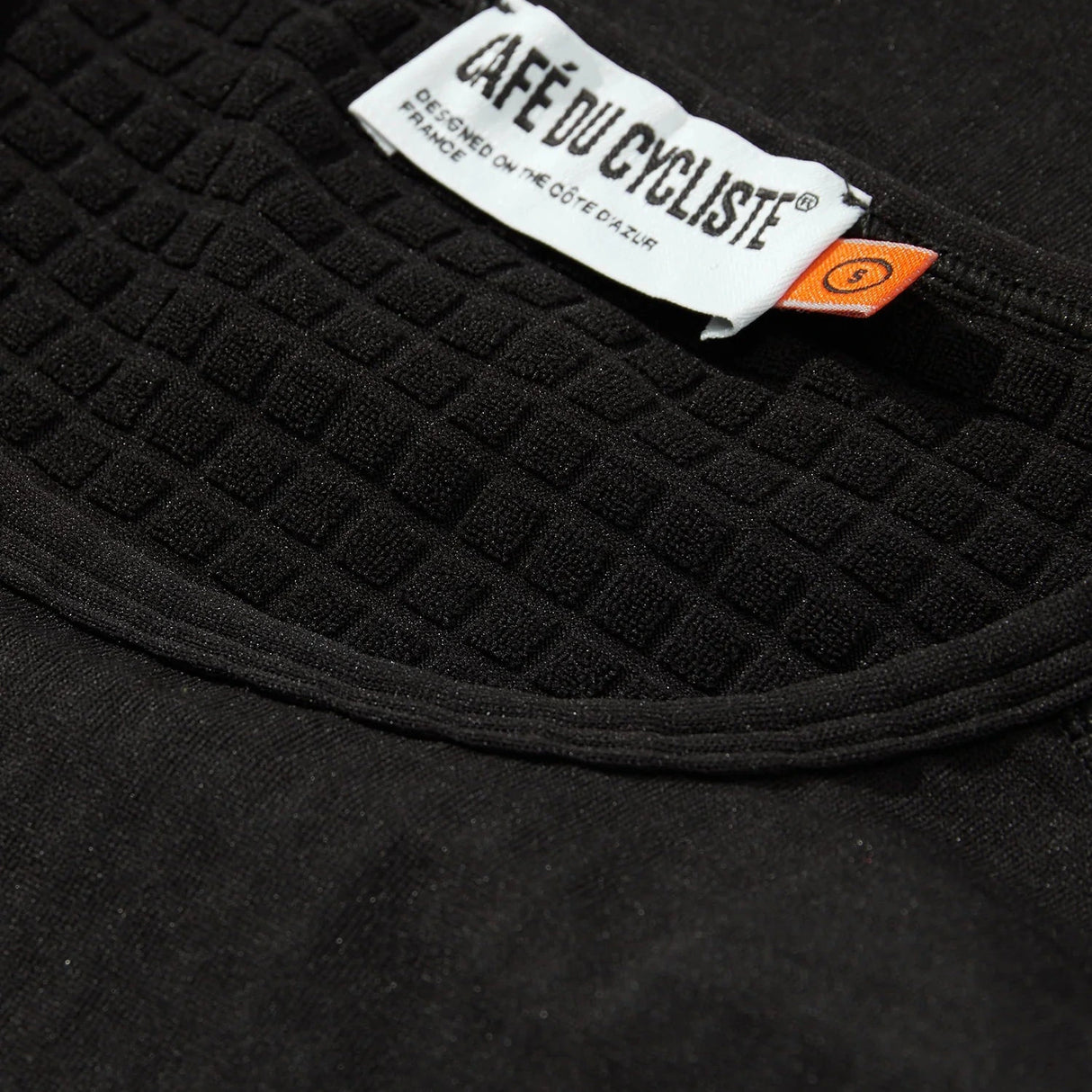 Maglia intima maniche lunghe Cafe du cycliste Coline - Nero