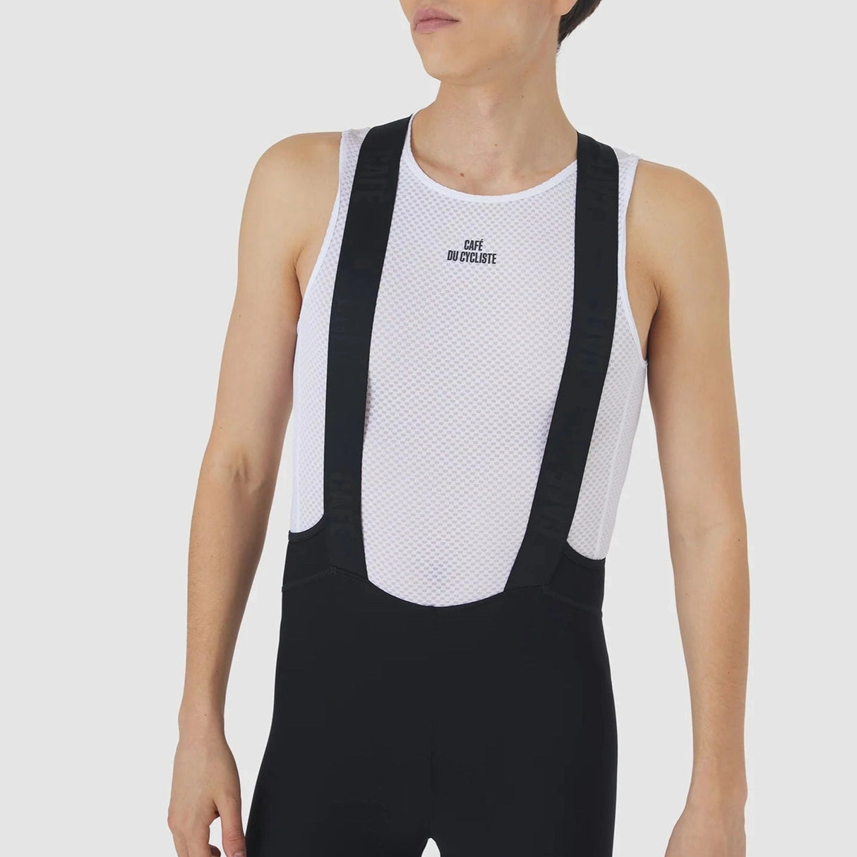 Maglia intima senza maniche Cafe du Cycliste Liliane - Bianco - F