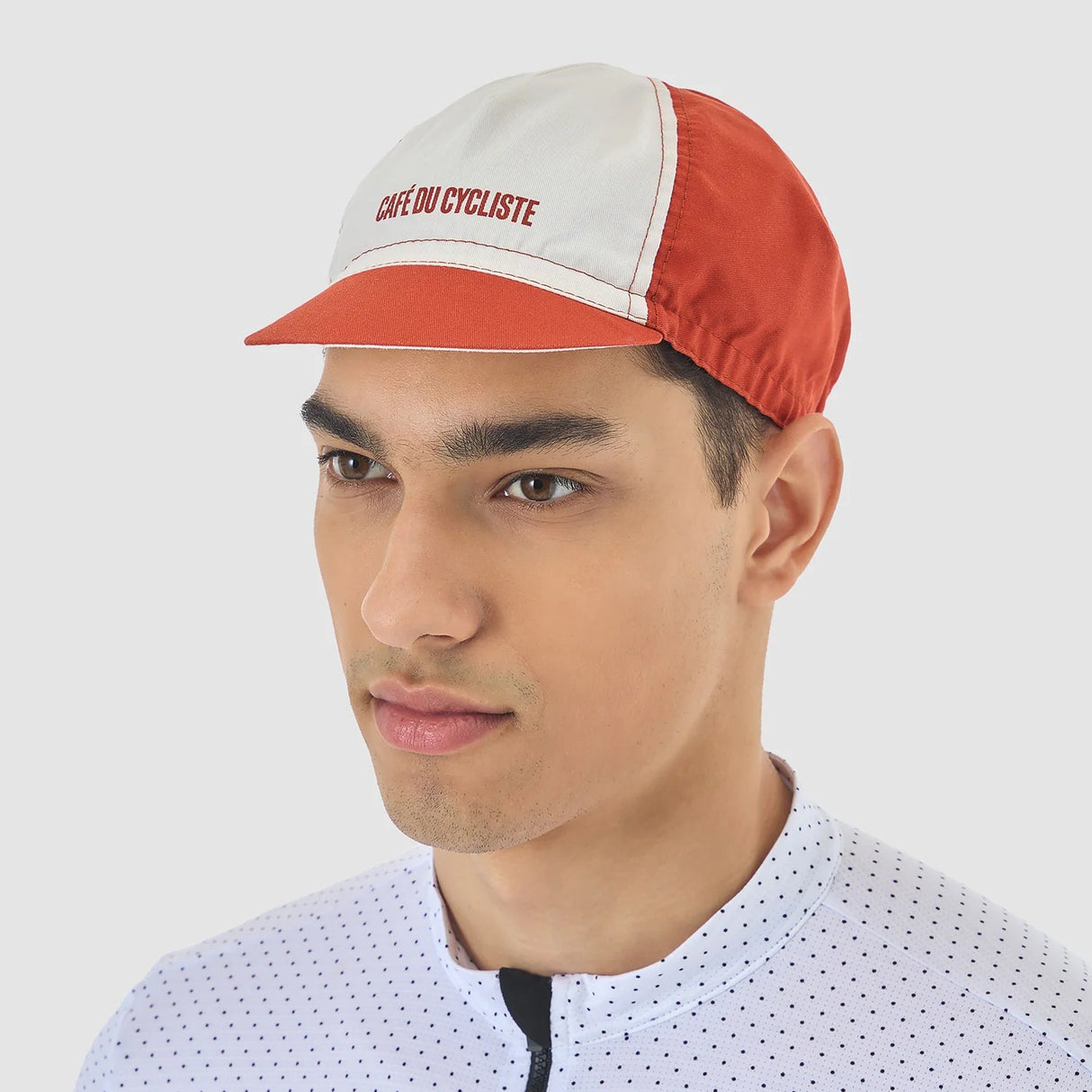 Cappellino Cafe du Cycliste Gapette - Rosso - I