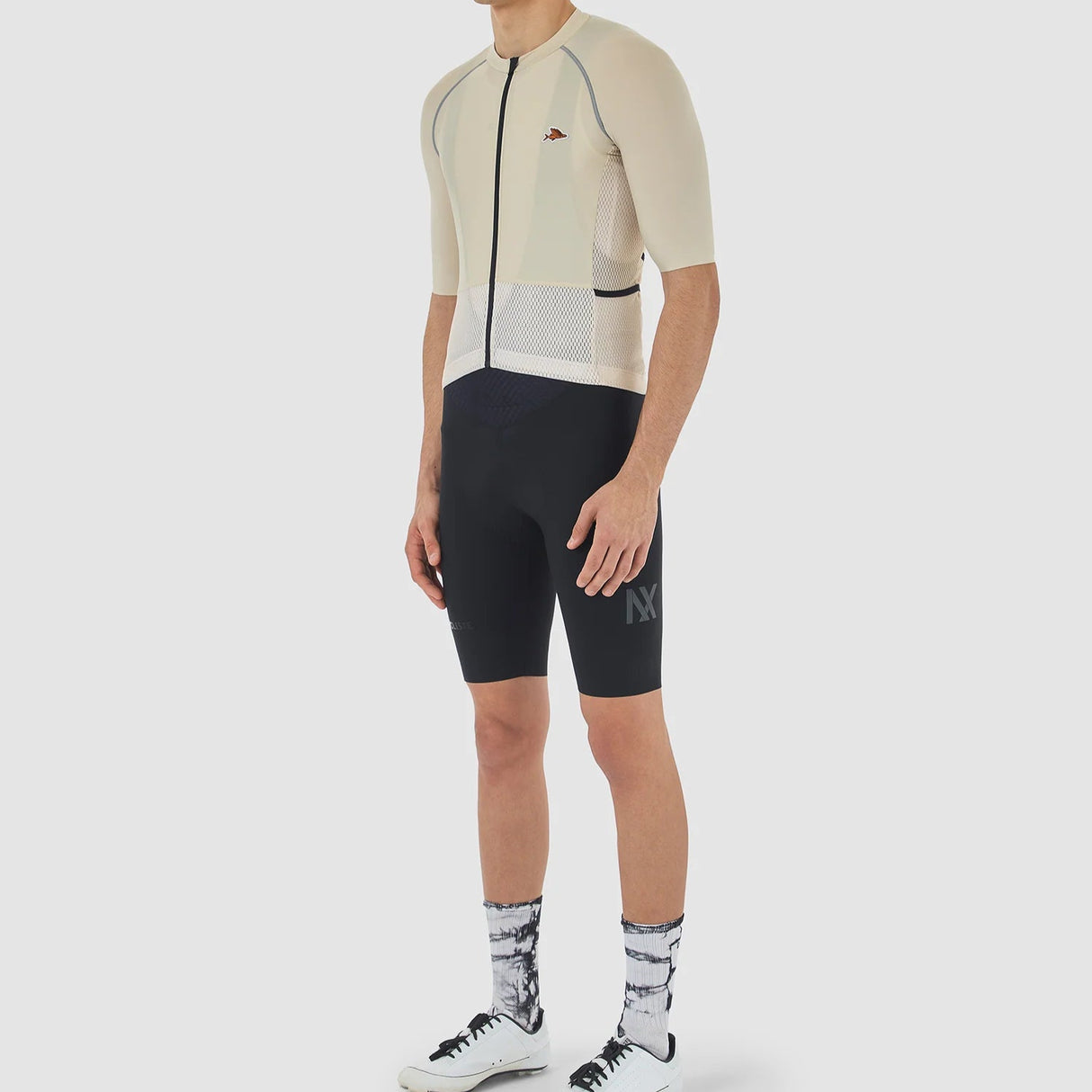 Maglia Cafe du Cycliste Magda - Beige - P