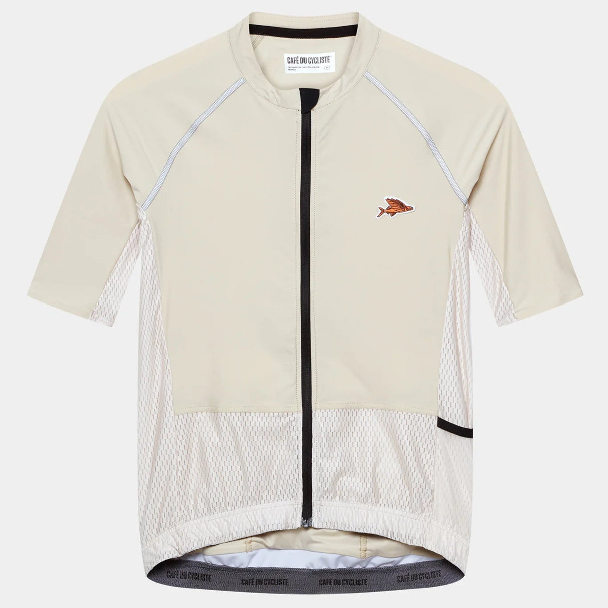 Maglia Cafe du Cycliste Magda - Beige - L