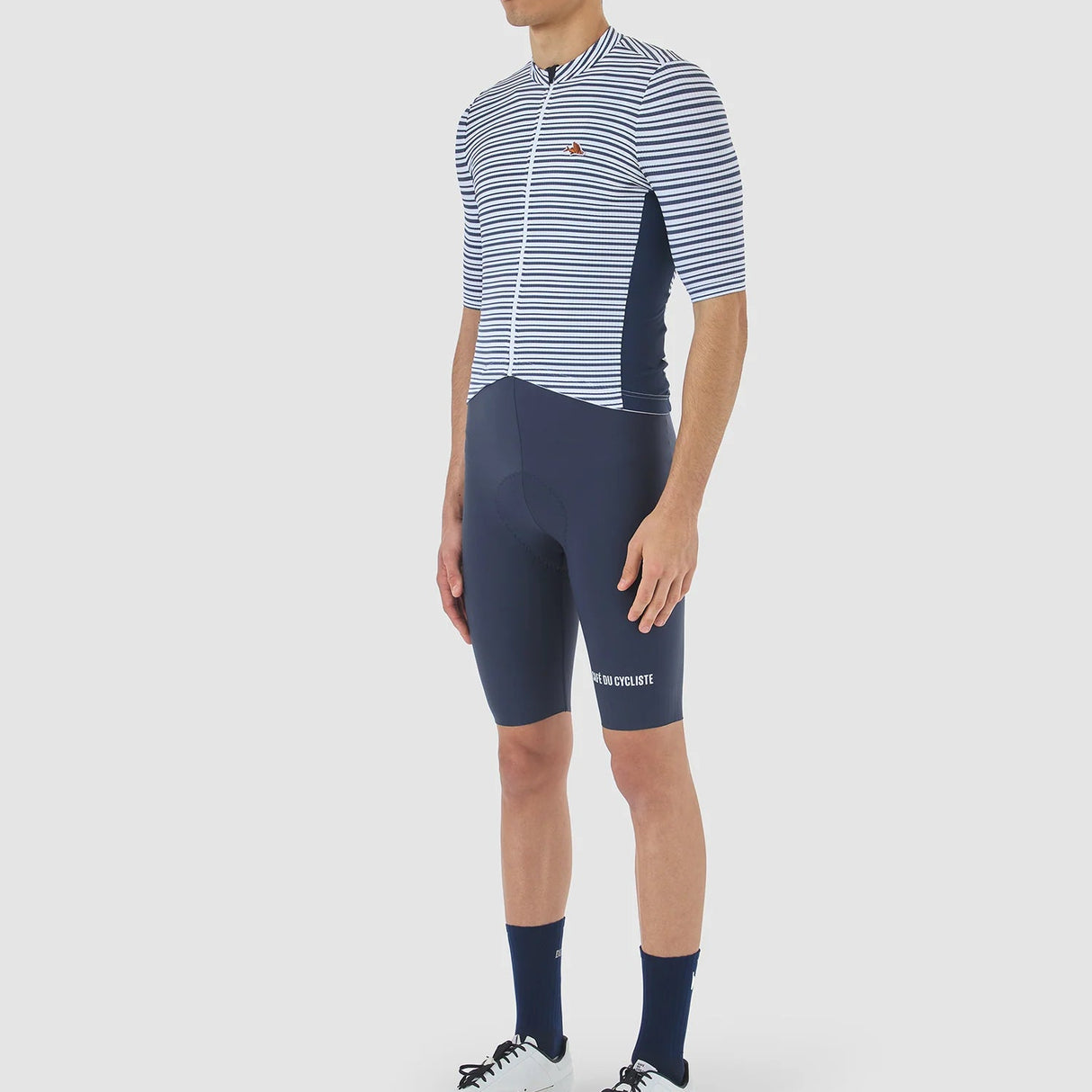Maglia Cafe du Cycliste Romy - Blu - I