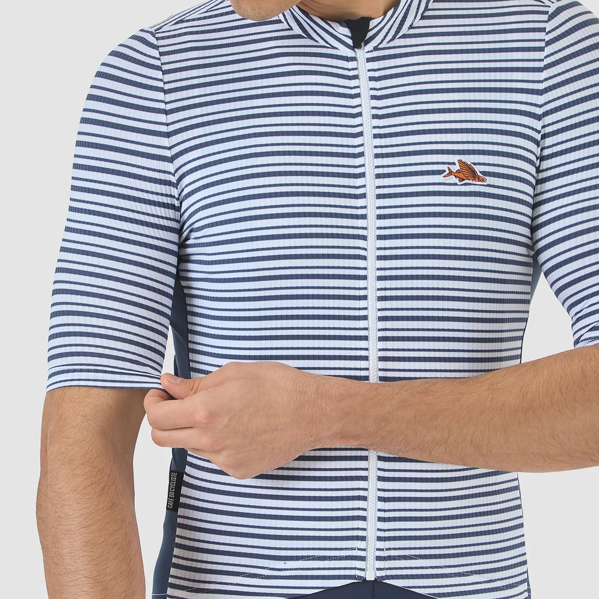 Maglia Cafe du Cycliste Romy - Blu - H