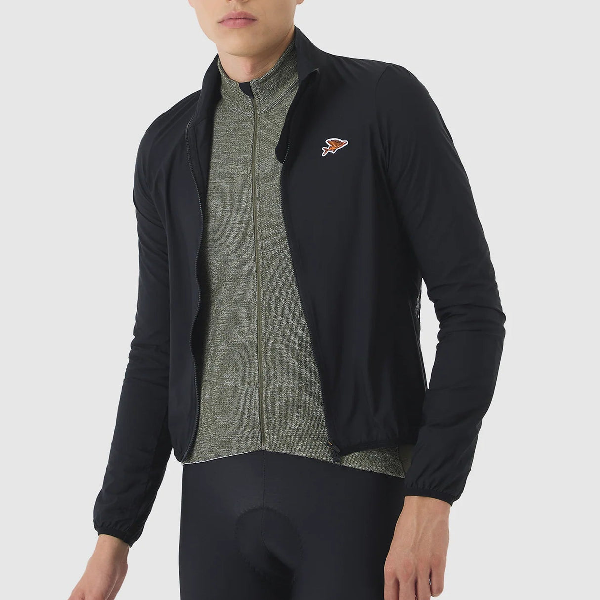 Mantellina Cafe du Cycliste Edith - Nero - C