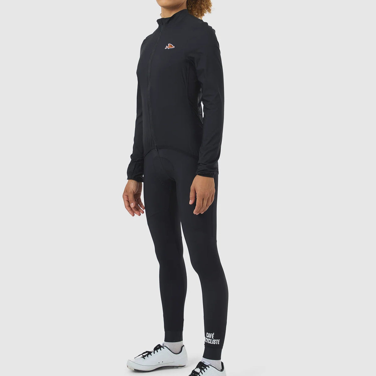 Mantellina donna Cafe du Cycliste Edith - Nero - F