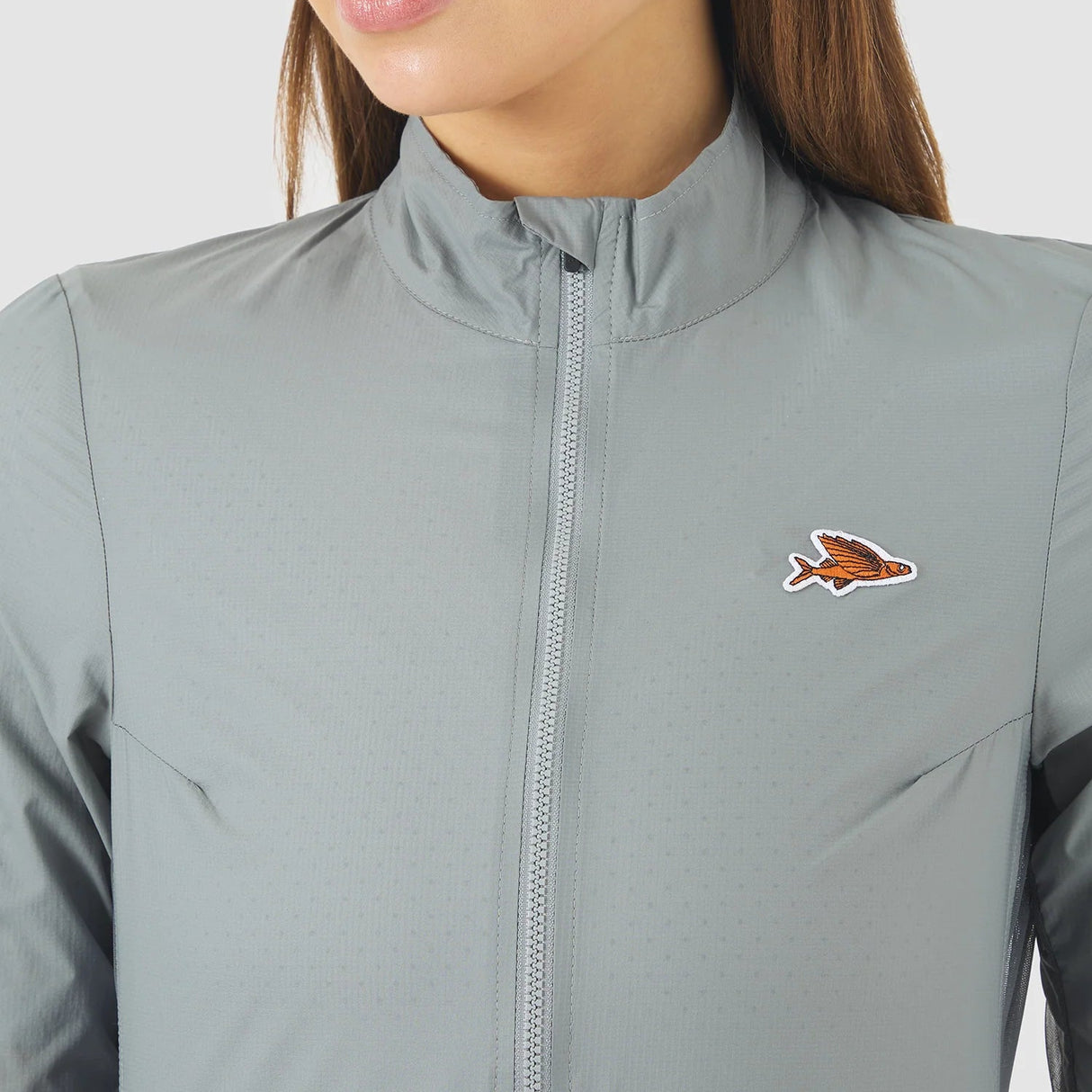 Mantellina donna Cafe du Cycliste Edith - Grigio - I