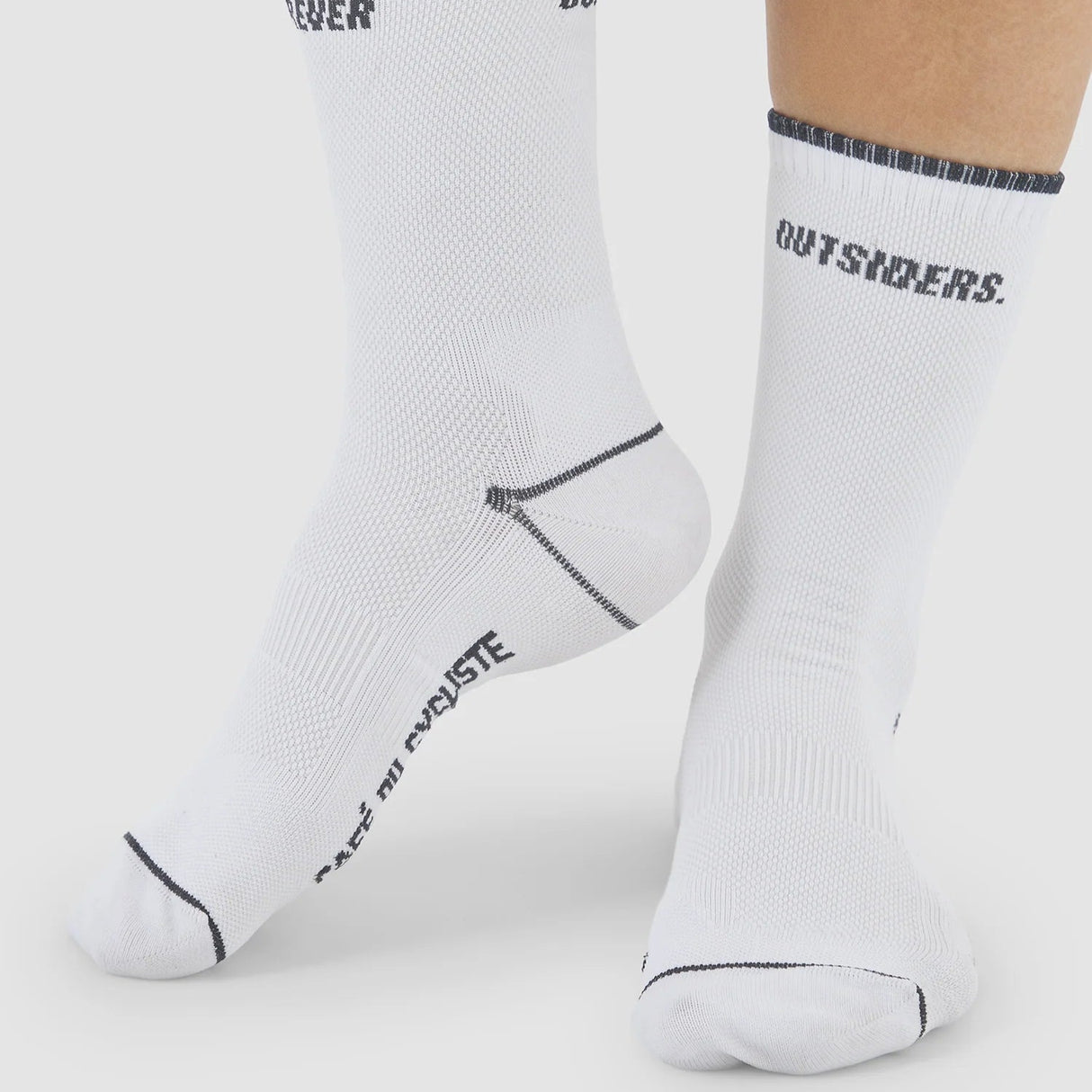 Calze Cafe du Cycliste Motto - Bianco - O