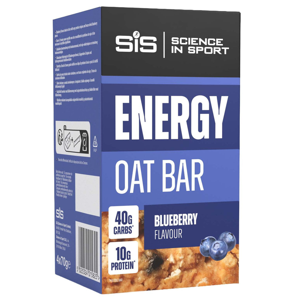 Barrita SiS Go Energy Oat Bar 4x70g - Blueberry