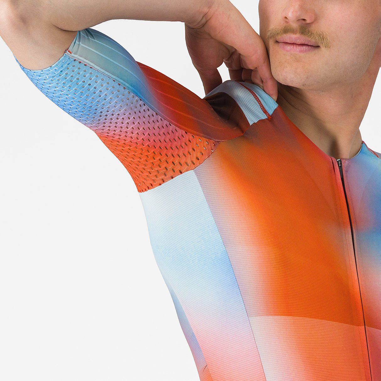 Castelli Free Sanremo 3 Suit skinsuit - Orange