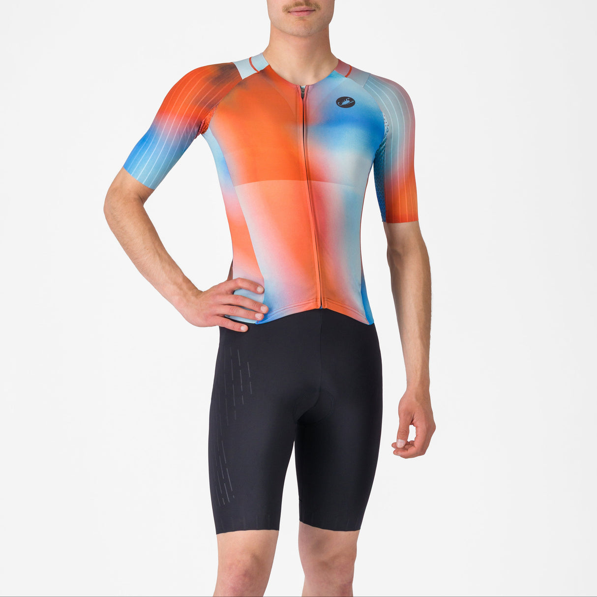 Castelli Free Sanremo 3 Suit skinsuit - Orange