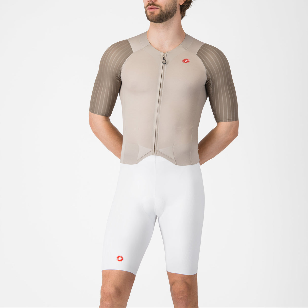 Body Castelli Sanremo S Speed Suit - Beige Castelli