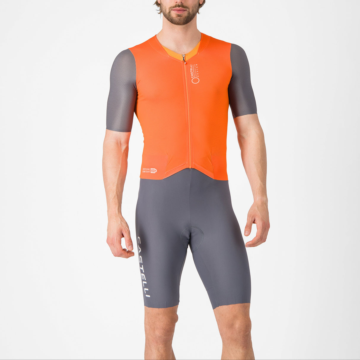 Body Castelli Saturday Morning Skinsuit - Arancio Castelli