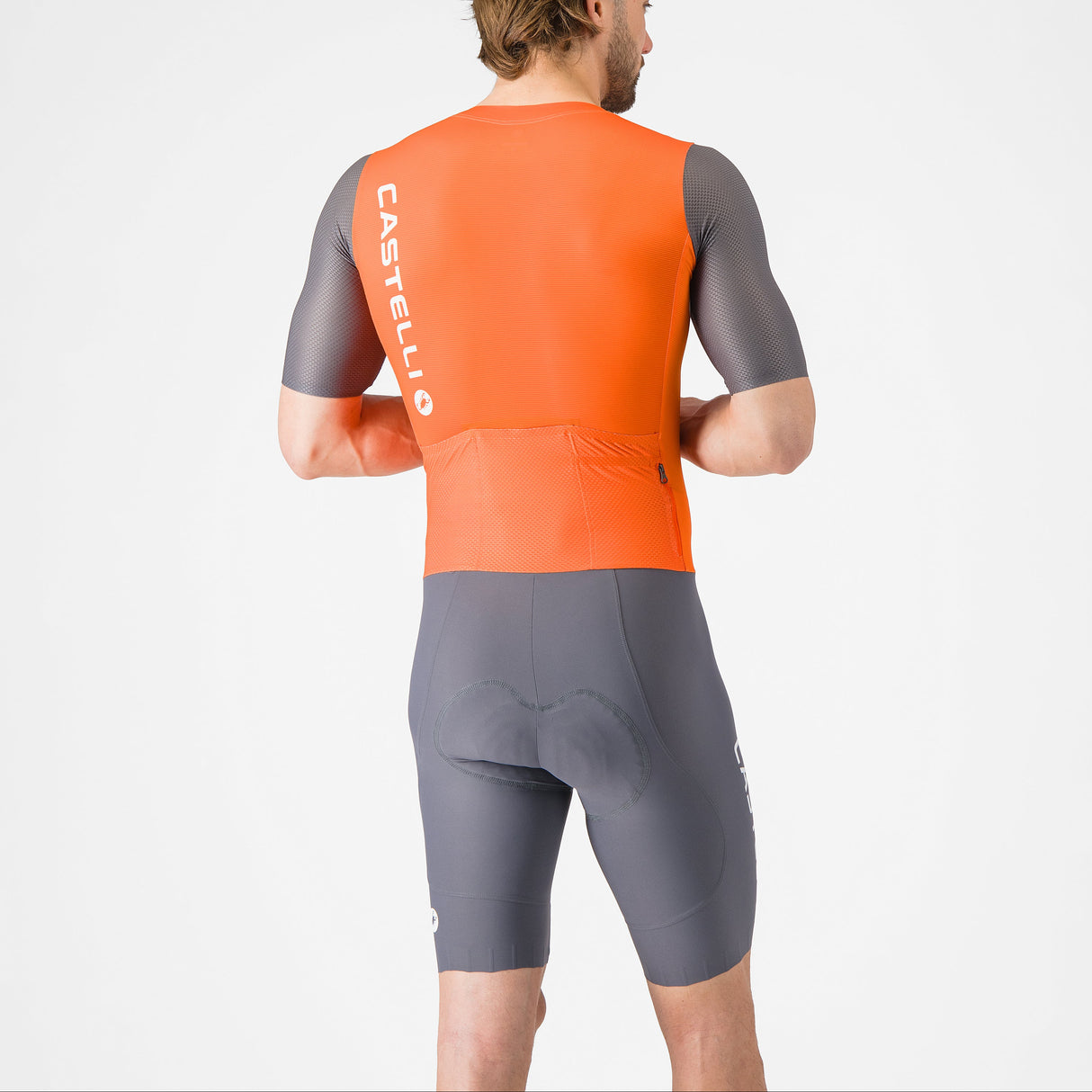 Body Castelli Saturday Morning Skinsuit - Arancio Castelli