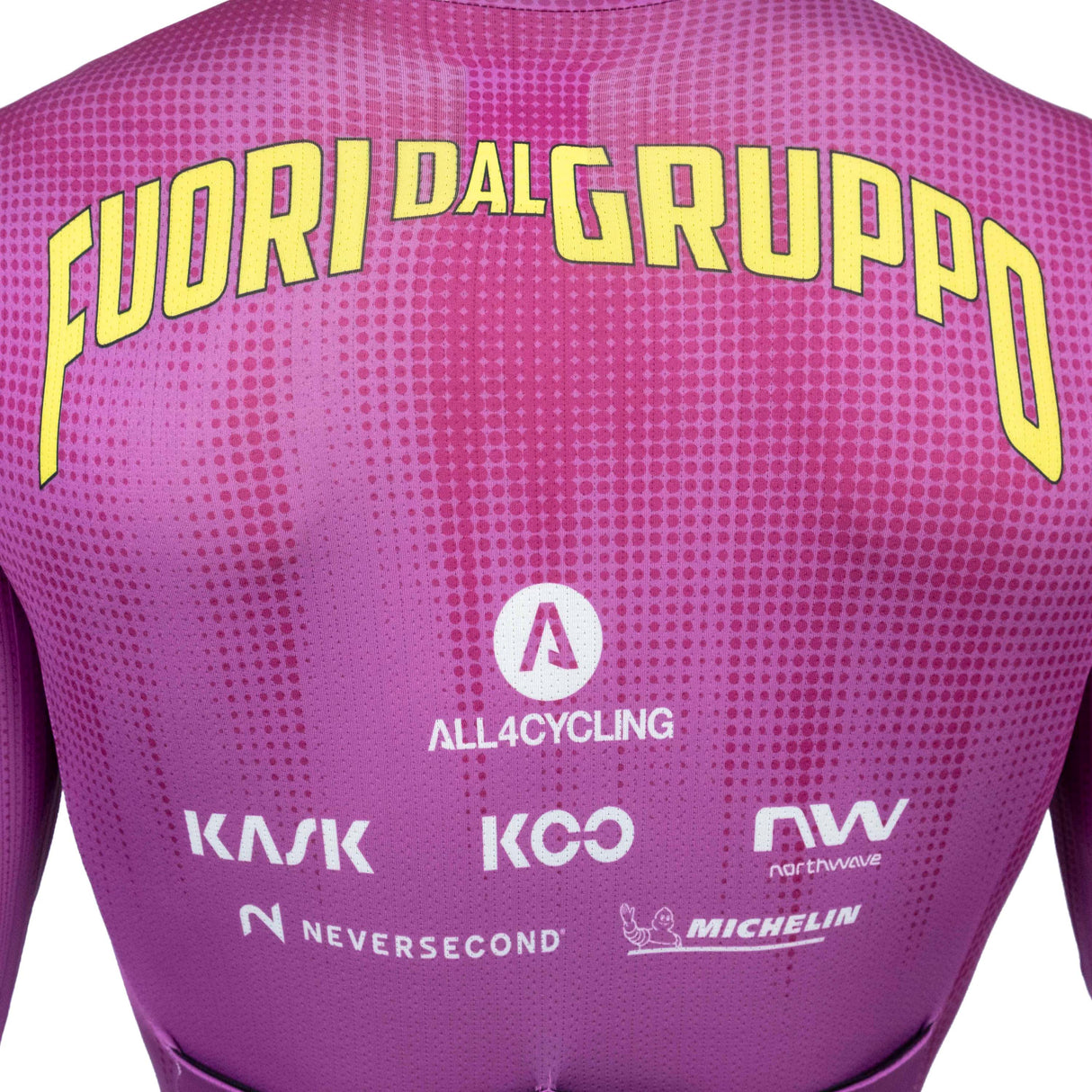 Body Fuori dal Gruppo Aero - Viola All4cycling