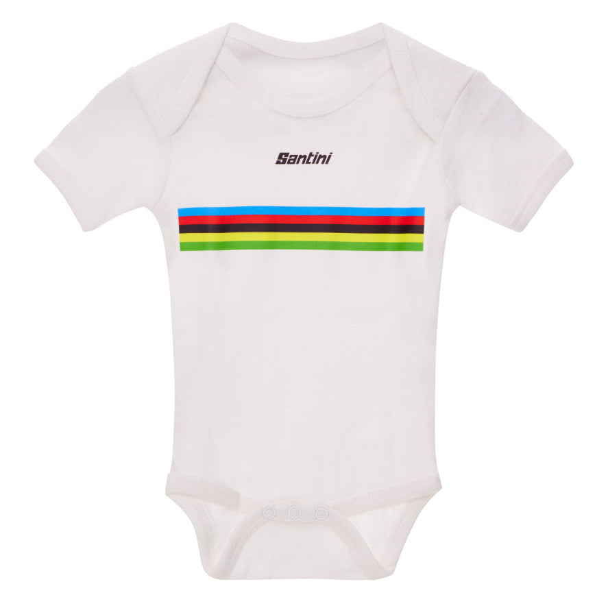 Body ninos Santini UCI - Blanco