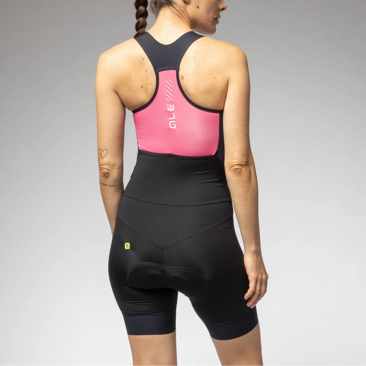 Mono mujer sin mangas Ale Pragma Color Block - Rosa