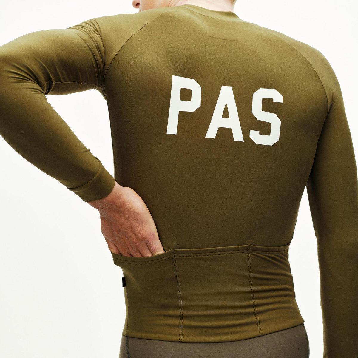 Maillot à manches longues Pas Normal Studios PAS Thermal - Moss Brown