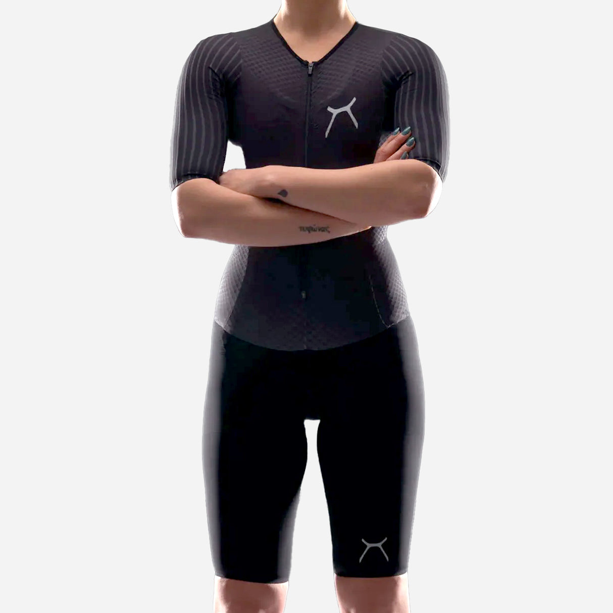 Hardskin Formulae Triathlon frau einteiler - Schwarz