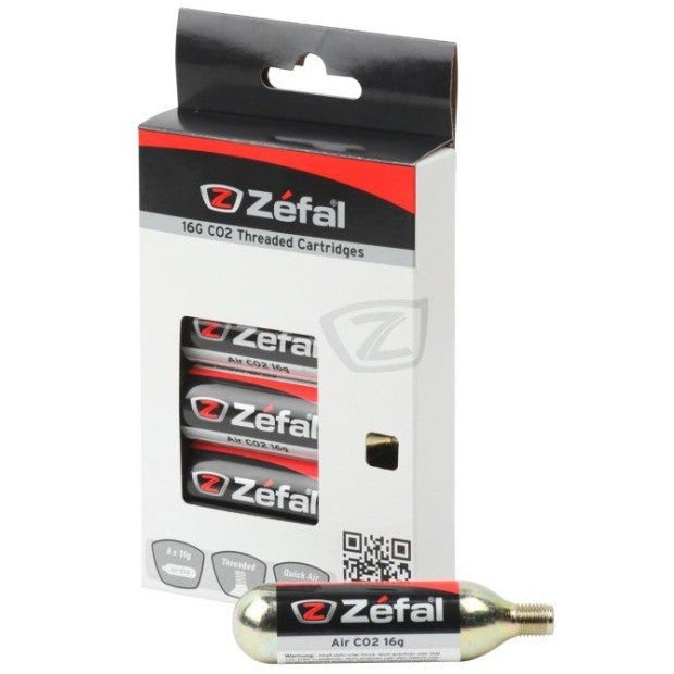 Bombolette CO2 Zefal 16g - 6 pezzi Zefal
