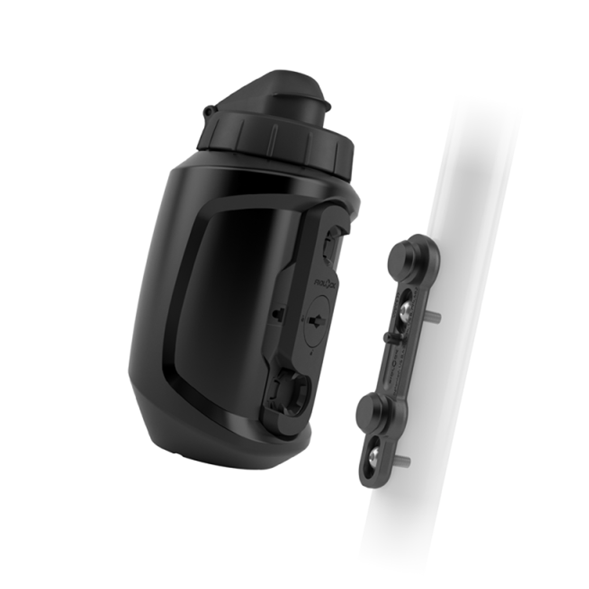Borraccia Fidlock Twist 550 + bike base - Nero Fidlock