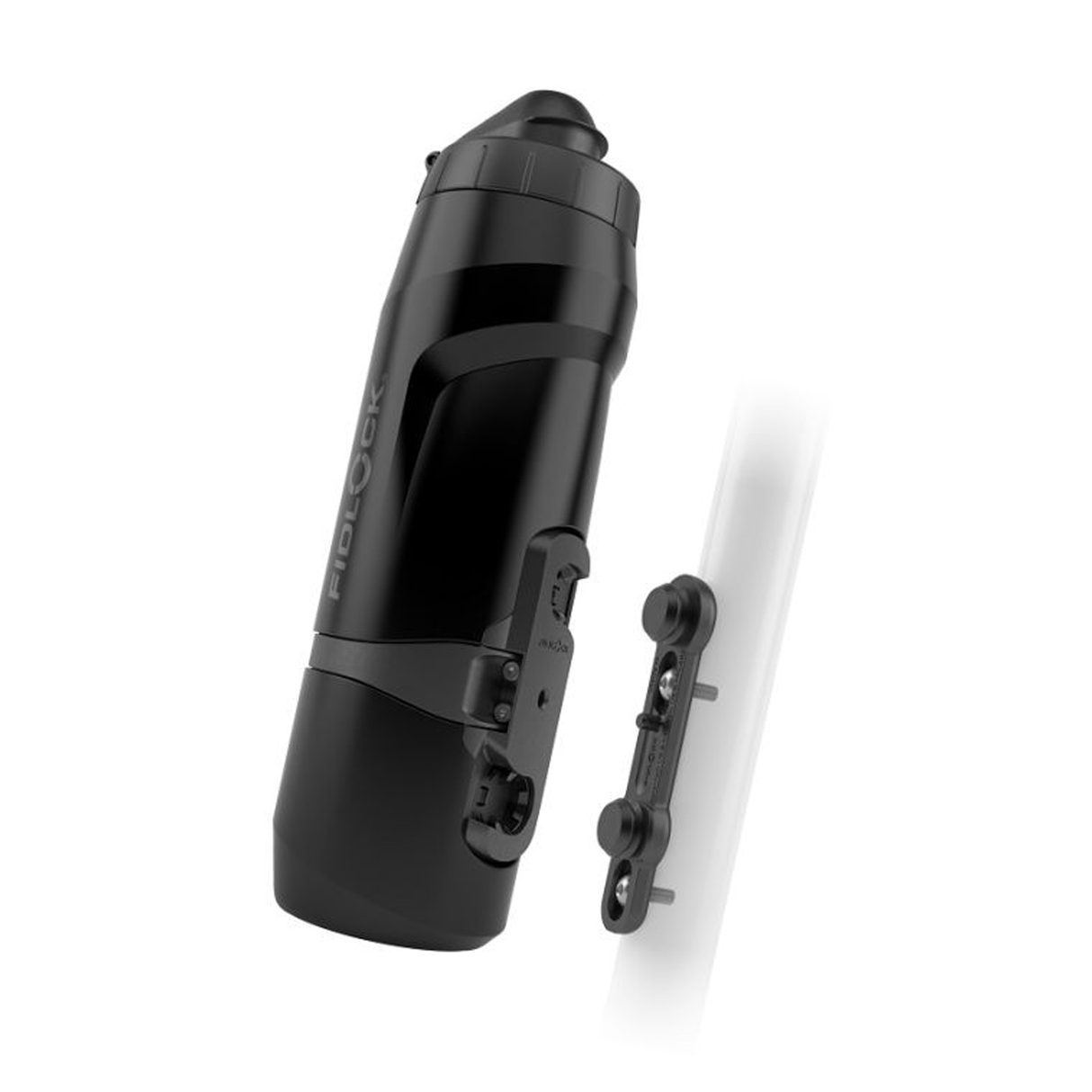 Fidlock Twist 800 water bottle + bike base - Black
