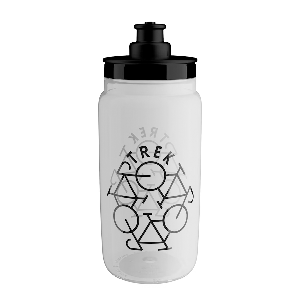 Gourde Trek Fly 550ml - Transparent Noir