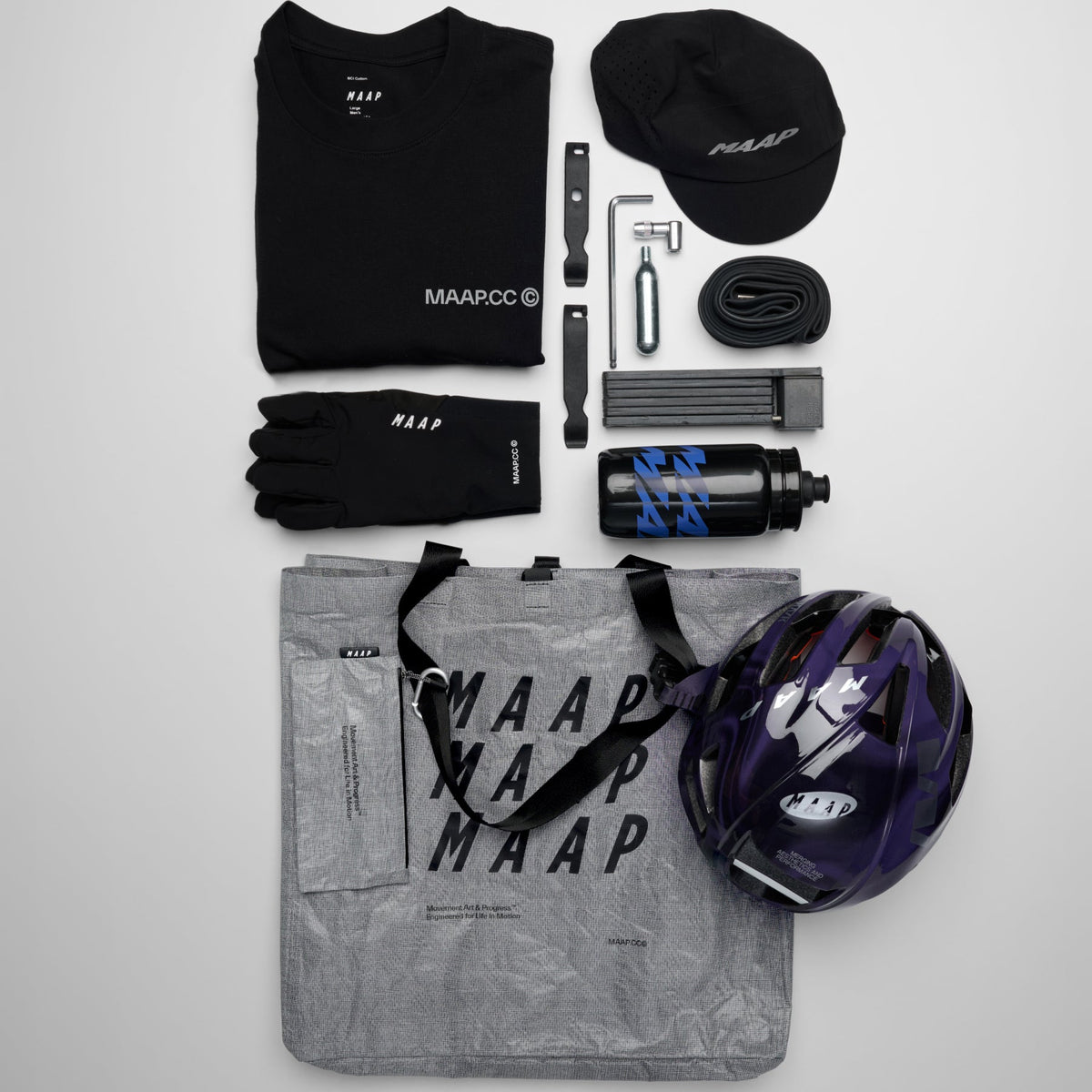 Borsa Maap Tech Tote - Grigio Maap