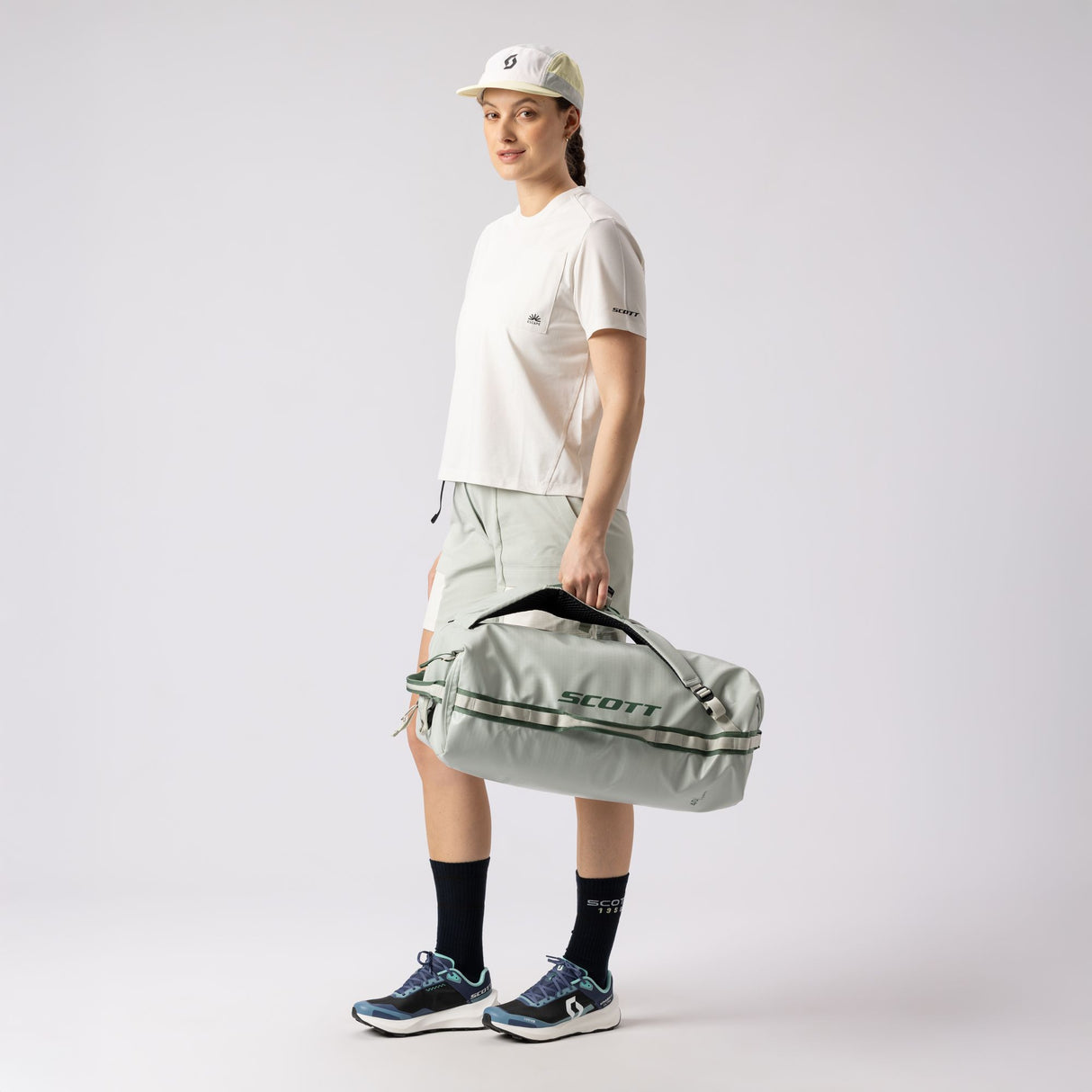 Borsa Scott Duffel Travel 40 - Grigio Scott