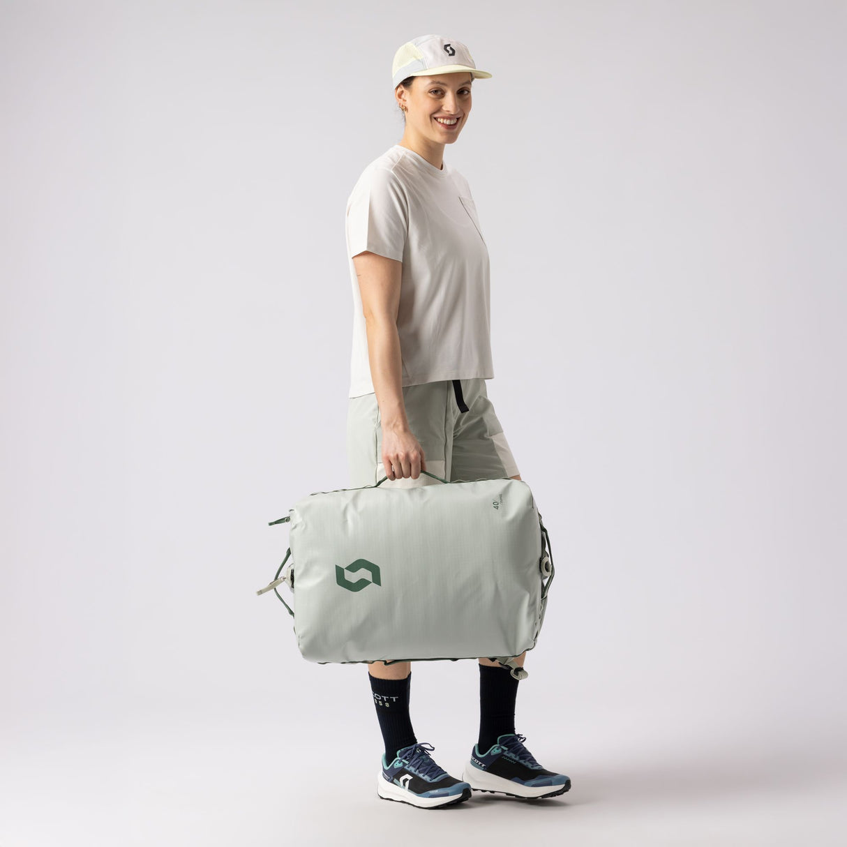 Borsa Scott Duffel Travel 40 - Grigio Scott