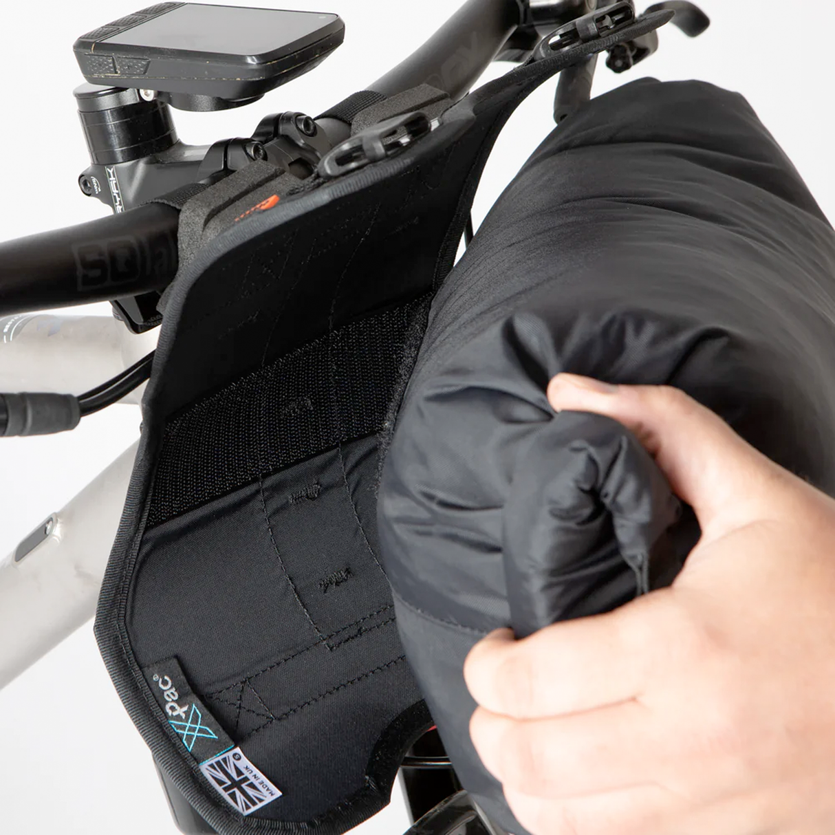 Borsa a manubrio Restrap Race 7L - Nero Restrap