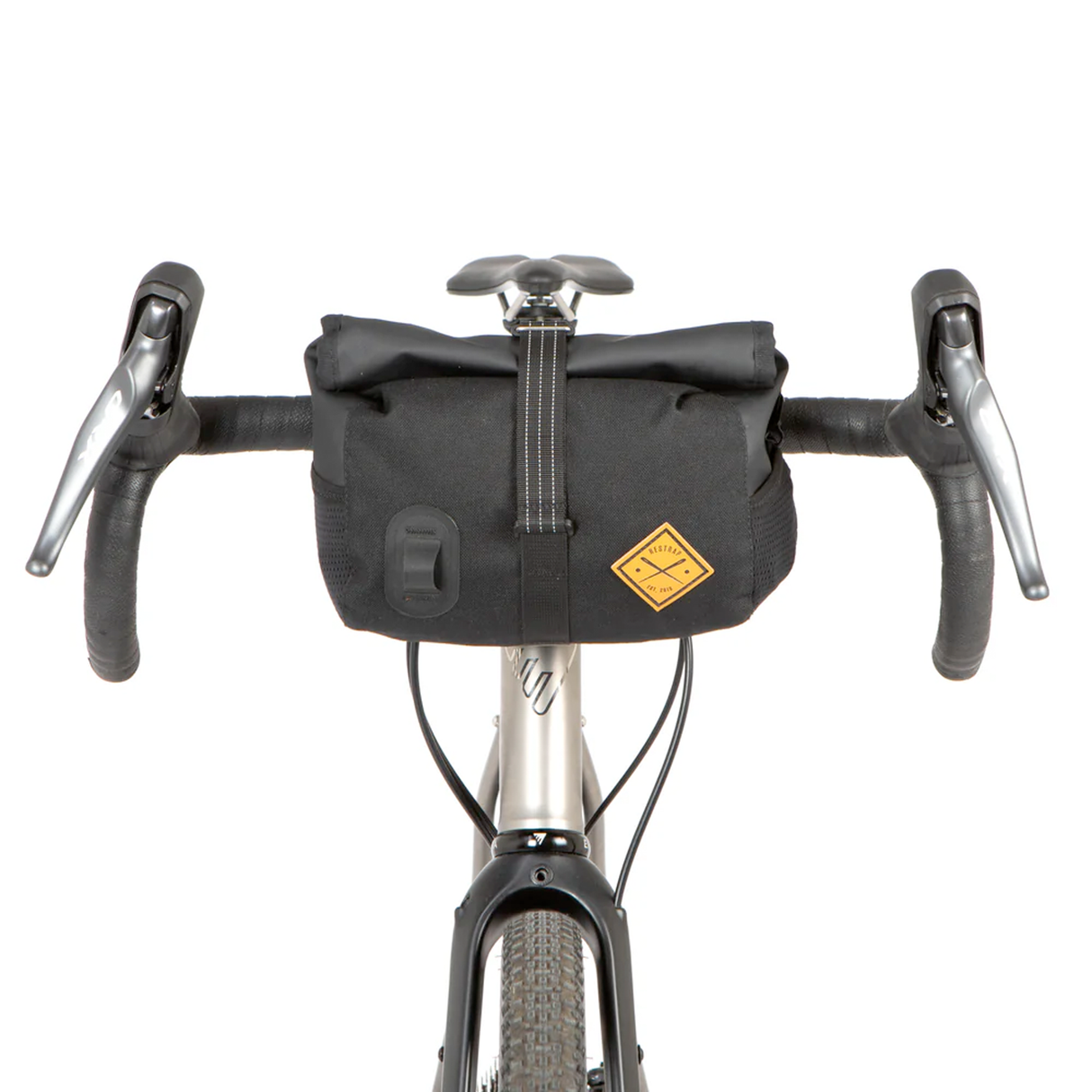 Borsa a manubrio Restrap Rolltop 4L - Nero Restrap