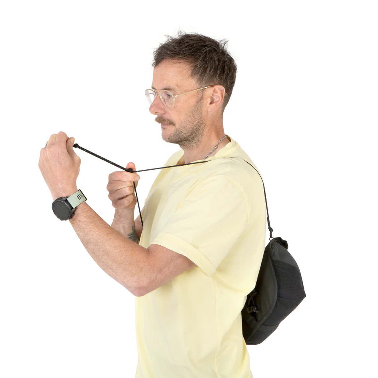 Borsa a manubrio Restrap Rolltop 4L - Nero Restrap